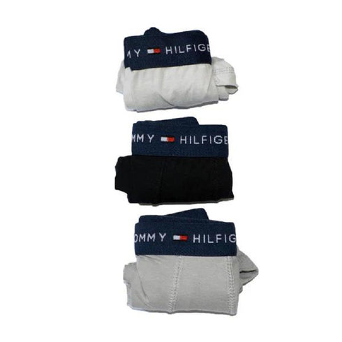 Men’s Boxers Cotton Stretch Trunks – Classic 3-Pack (Black, Grey, White)