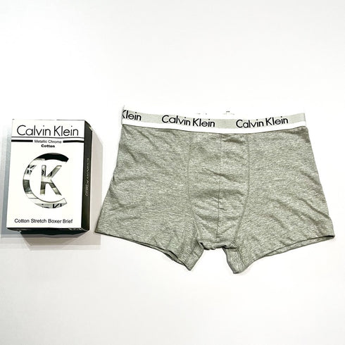 Men’s Boxers Cotton Stretch Trunks – Classic 3-Pack (Black, Grey, Blue)