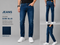 Regular Fit Denim Jeans For Men’s Dark Blue