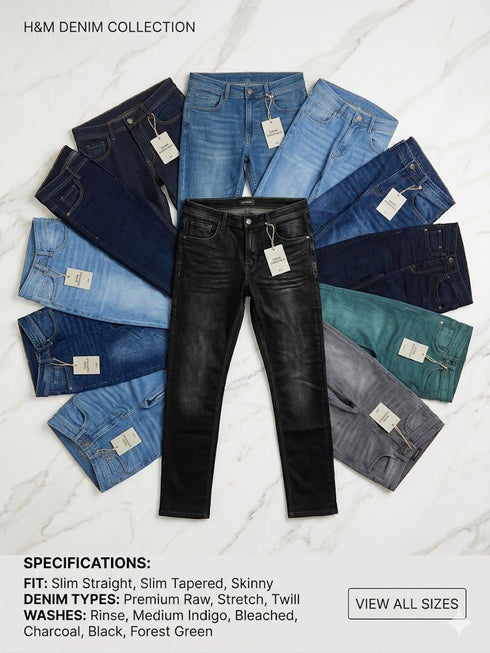 Regular Fit Denim Jeans For Men’s