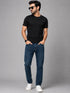 Regular Fit Denim Jeans For Men’s Greenes Drak Blue