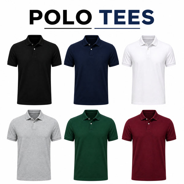 Men’s Premium Slim Fit Polo T-Shirt