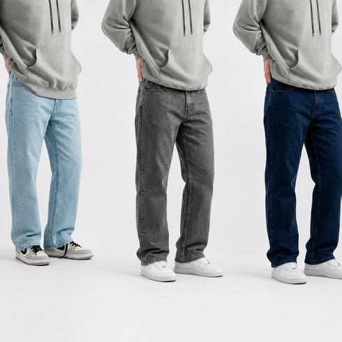 Pack of 3 Denim Jeans For mens Regular Fit Jeans