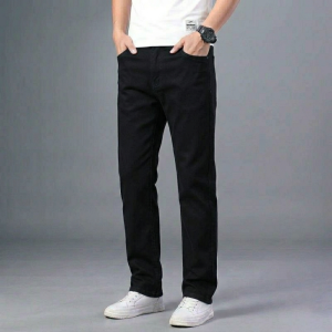 men’s urban slim fit jeans – midnight black edition