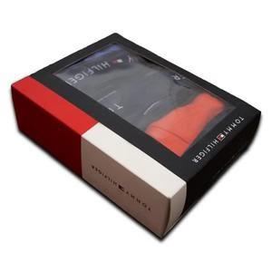 Tommy Hilfiger  Men’s Cotton Stretch Trunks – Classic 3-Pack (Black, Grey, White)