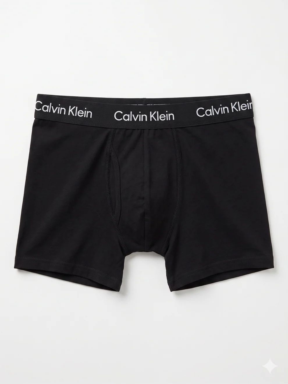 Calvin Klein Men’s Cotton Stretch Trunks – Classic 3-Pack (Black, Grey, White) - Image 7