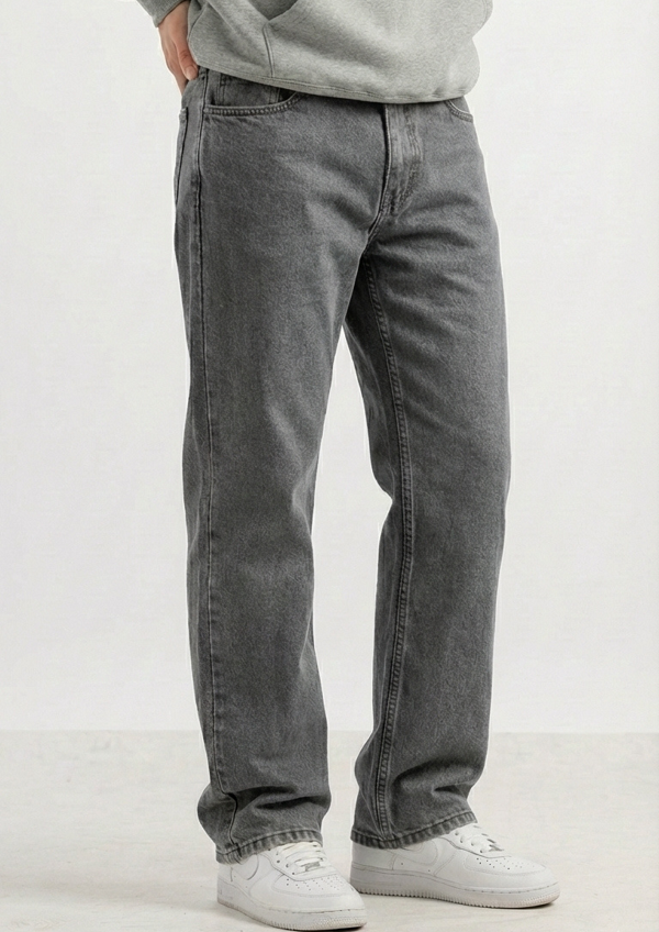 Men’s Signature Denim Pack of 2 – Regular Fit Jeans (Gray & Blue) - Image 2
