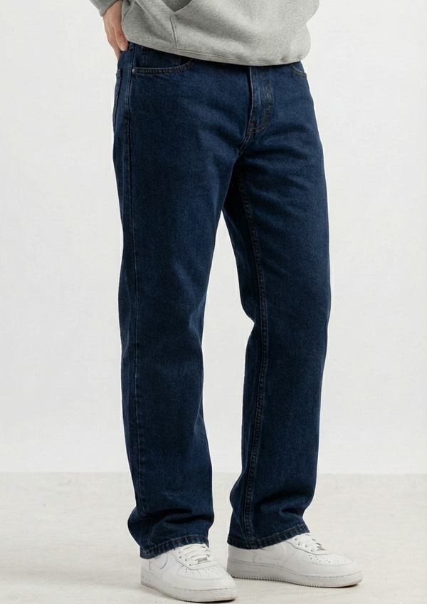 Men’s Premium Denim Pack of 2 – Regular Fit Jeans (Gray & Dark Blue) - Image 3