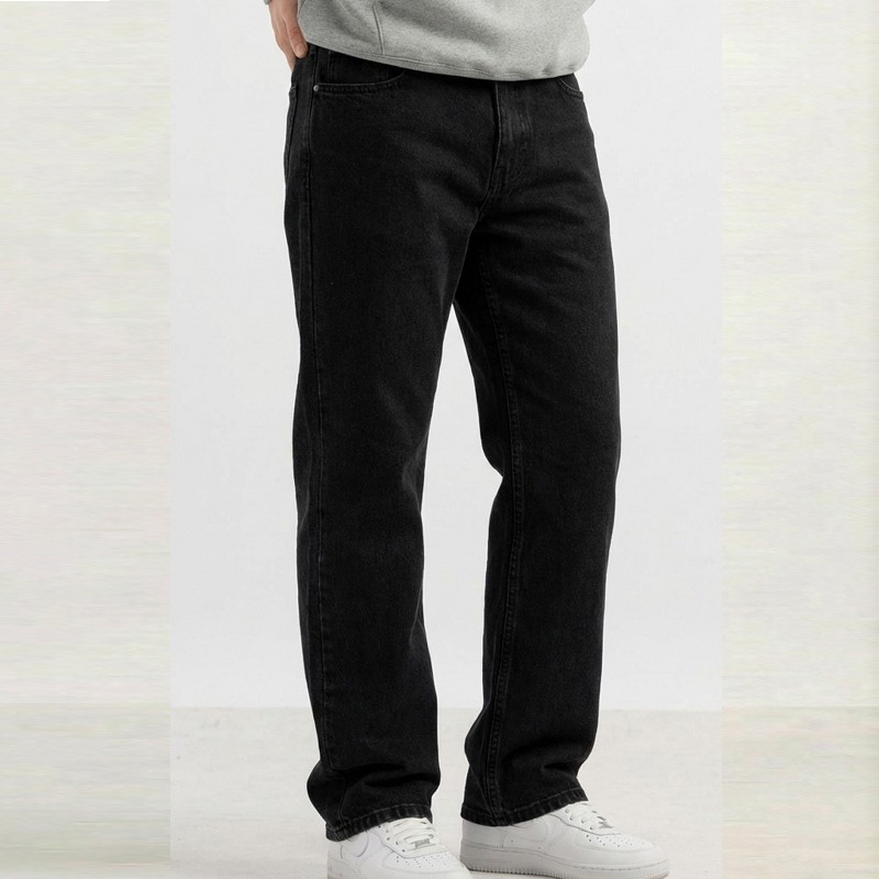 Regular Fit Denim Jeans For Men’s Premium Black