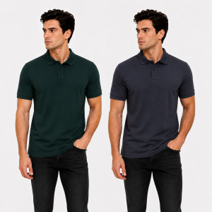 PACK OF 2 Cotton Polo Shirt for Men P05