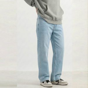 Alternative view of Men’s Premium Light Blue Denim Pack of 2 – Regular Fit Jeans