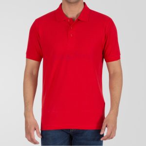 Men’s Classic Red Polo Shirt – Premium Cotton Comfort