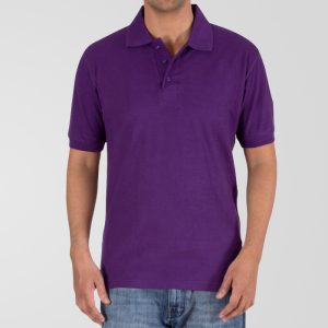 Men’s Classic Purple Polo T-Shirt – Soft Premium Casual Wear