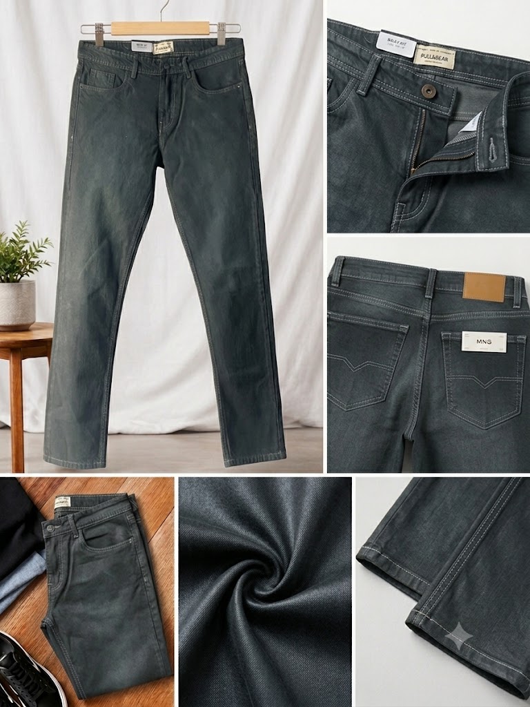 Pack of 3 Denim Jeans For mens Regular Fit Jeans - Image 11