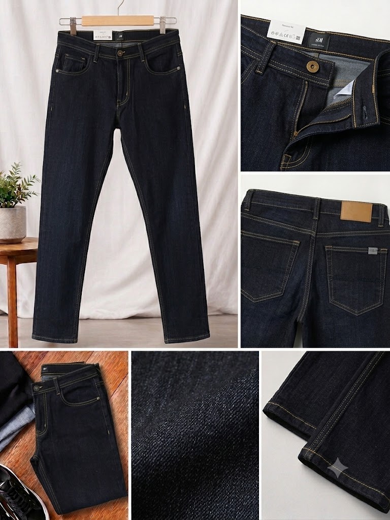 Pack of 3 Denim Jeans For mens Regular Fit Jeans - Image 14