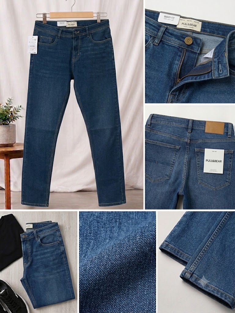 Pack of 3 Denim Jeans For mens Regular Fit Jeans - Image 8