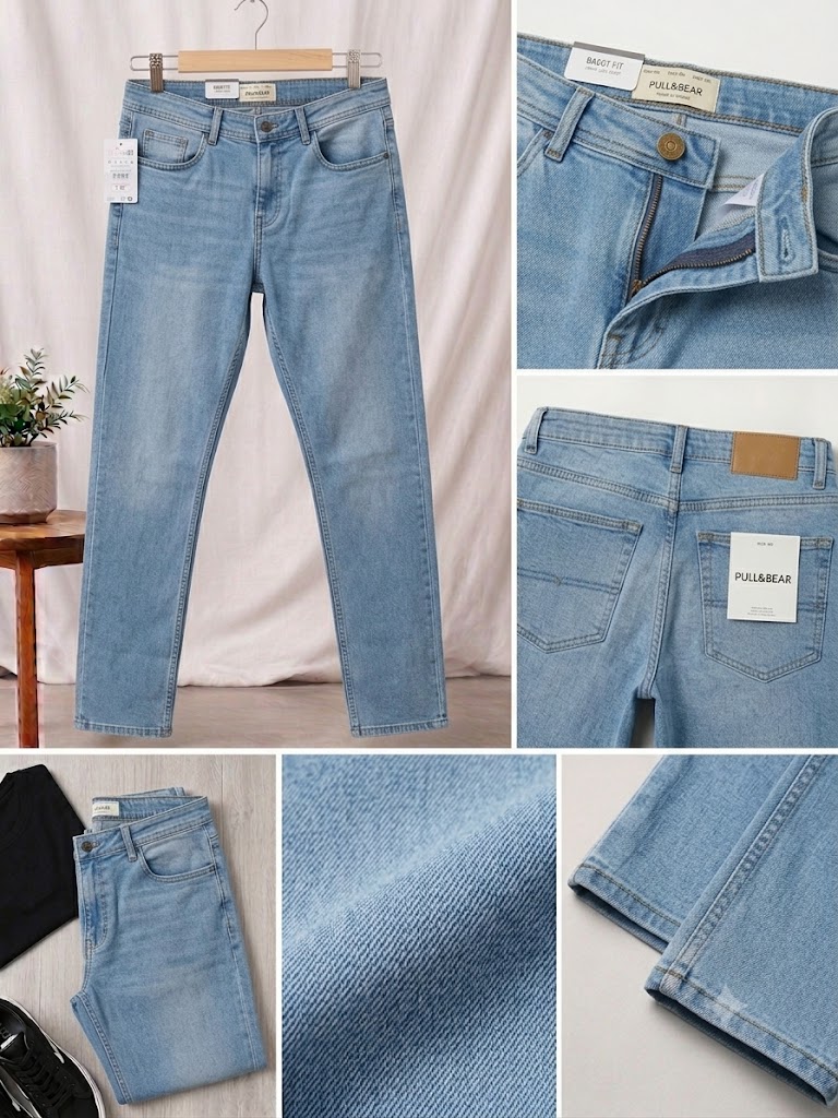Pack of 3 Denim Jeans For mens Regular Fit Jeans - Image 3