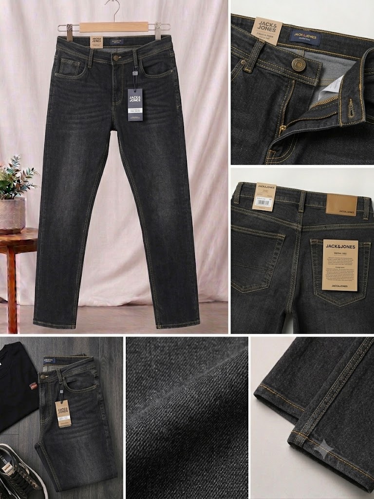 Pack of 3 Denim Jeans For mens Regular Fit Jeans - Image 2