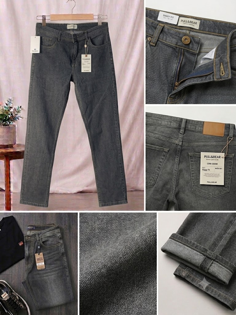 Pack of 3 Denim Jeans For mens Regular Fit Jeans - Image 6