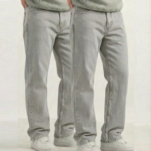 Men’s Essential Style Pack of 2 – Light Gray Regular Fit Jeans