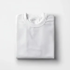 Cotton Round Neck Tee - White