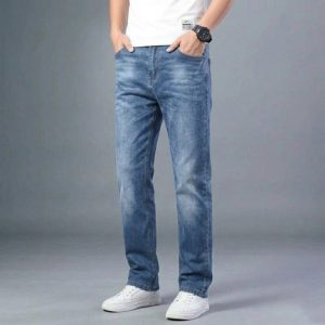 Straight-Fit Denim Jeans Men’s